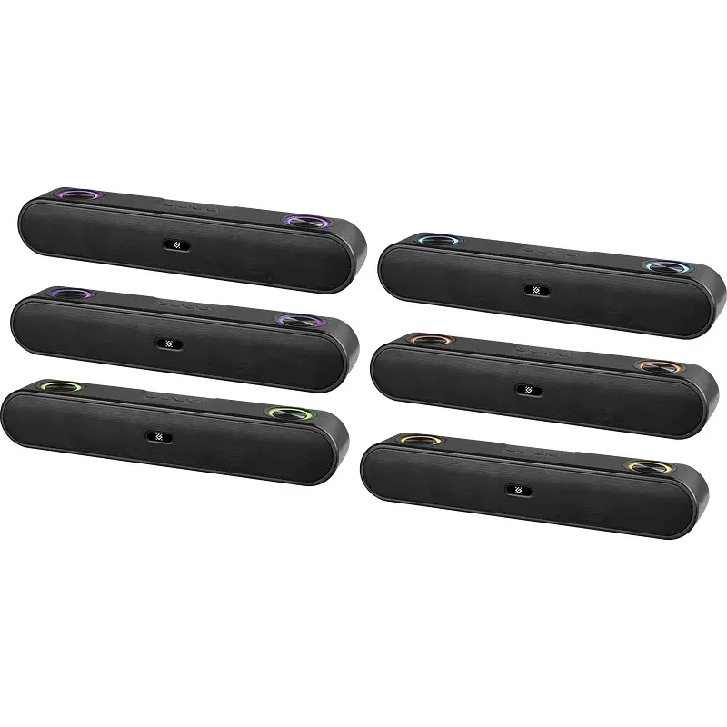 Акустична система 1.0 Defender Саундбар Z9 16Вт, Bluetooth/FM/USB/TF/AUX, LED чорна - фото 7