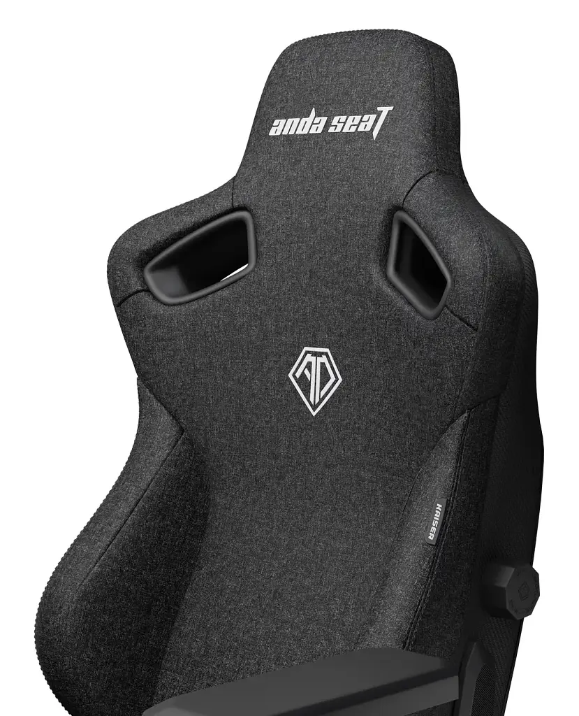 Крісло ігрове Anda Seat Kaiser 3 Size XL Black Fabric (AD12YDC-XL-01-B-CF) - фото 5