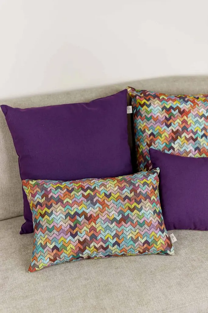 Подушка декоративна 45х45 см MixPrint 504 зігзаг (029870) - фото 4