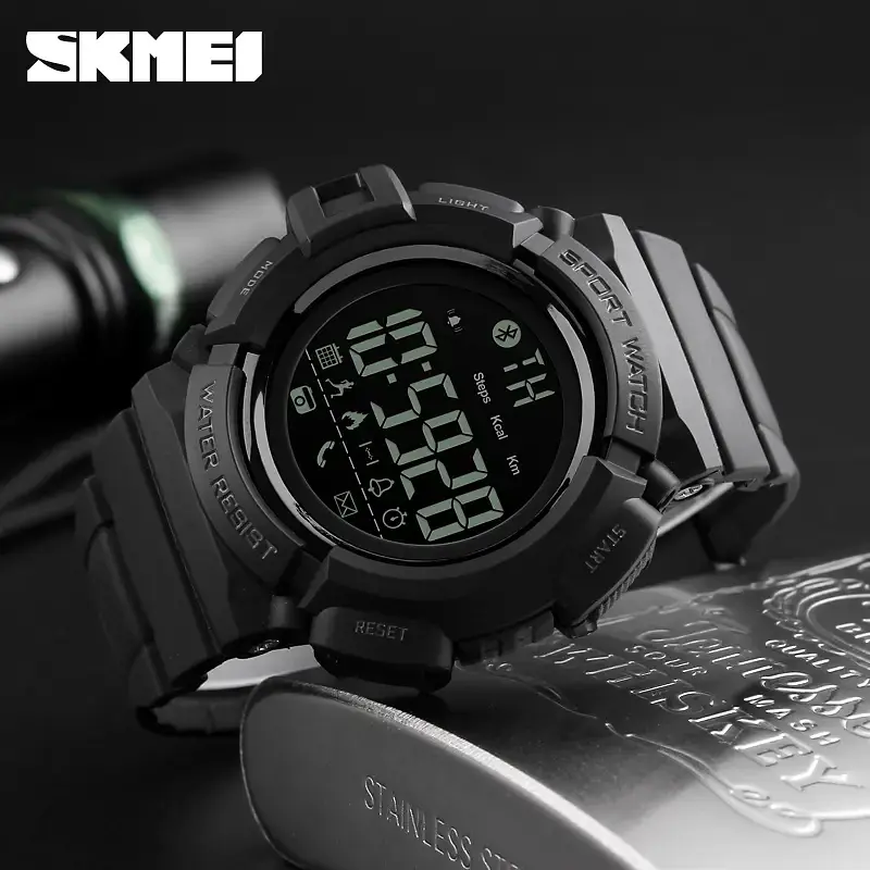 Смарт-часы Skmei 1245 Black, 1245BK (15924) - фото 2