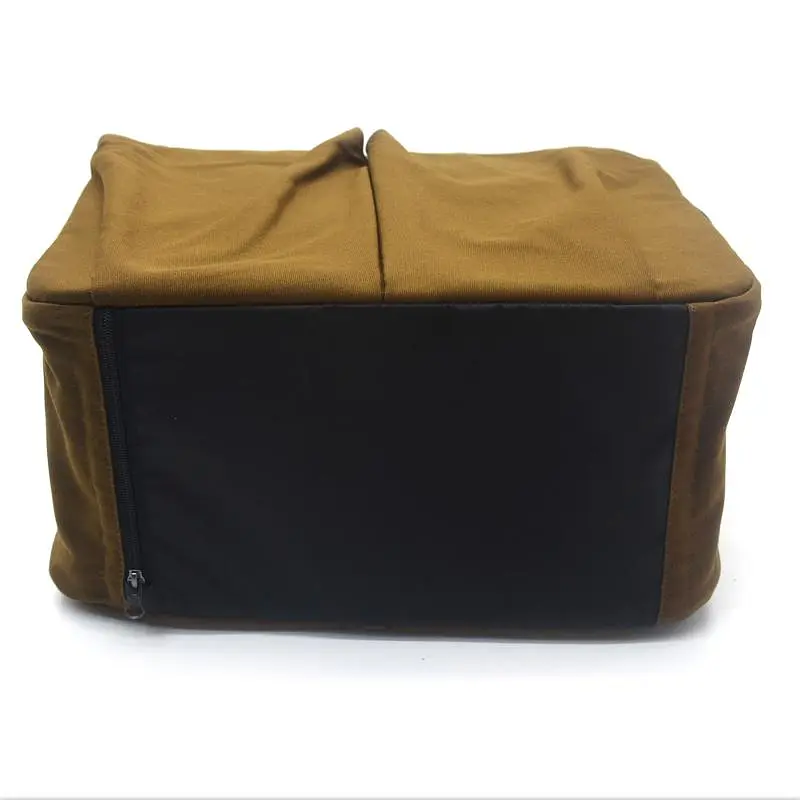 Сумка переноска для малих порід собак та котів Zoo-hunt Корс S 20х39х30 см коричнева - фото 2