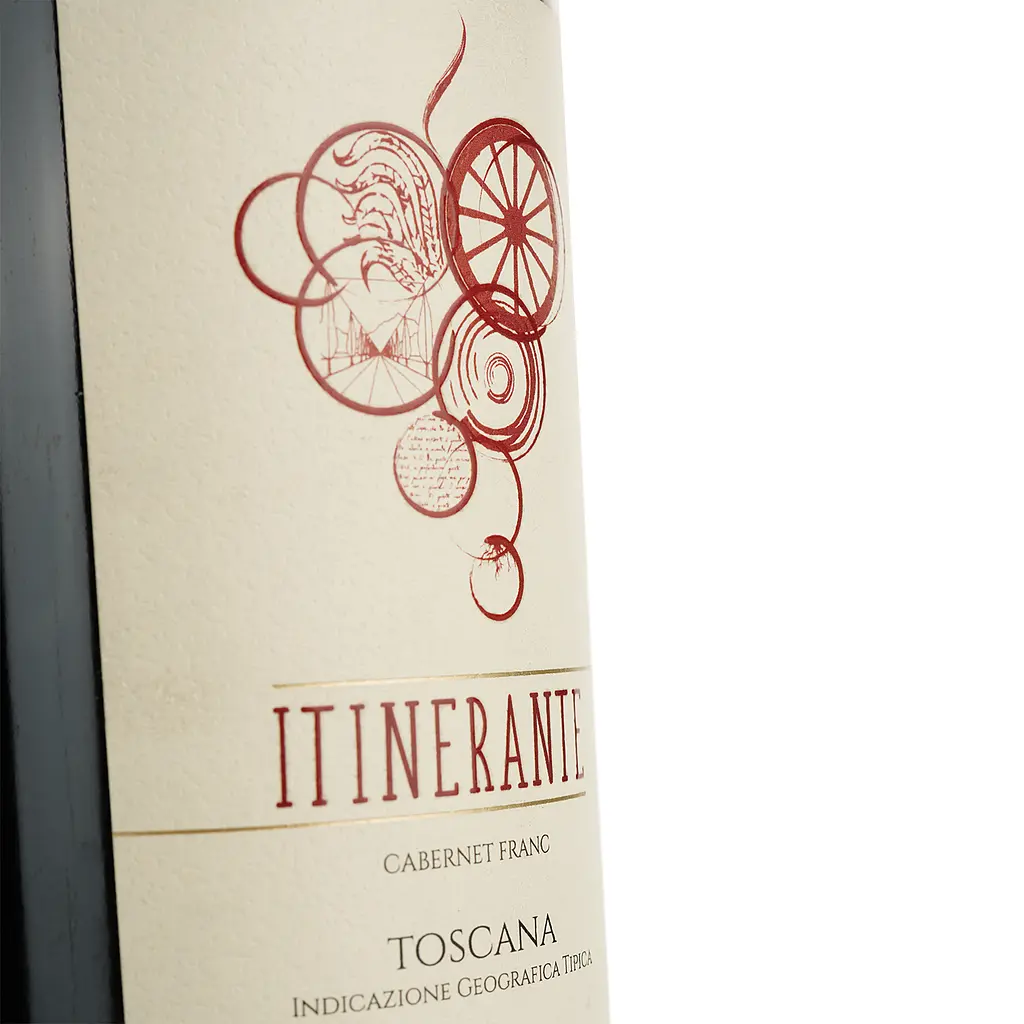 Вино Le Vigne di Silvia Itinerante Cabernet Franc Toscana червоне сухе 0.75 л - фото 3