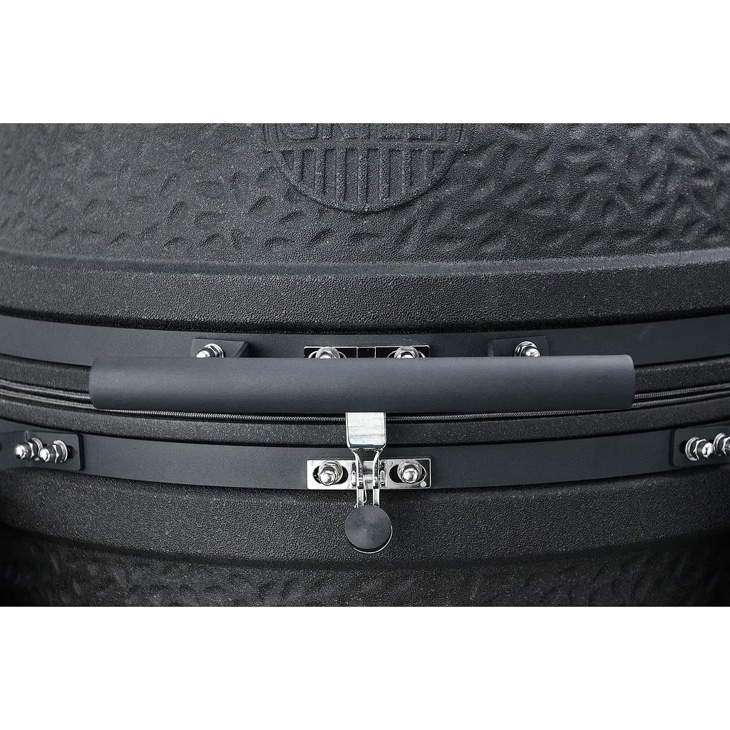 Керамический угольный гриль Grilli Kamado L 5 в 1 с системой BBQ Block Fire (749777) - фото 7