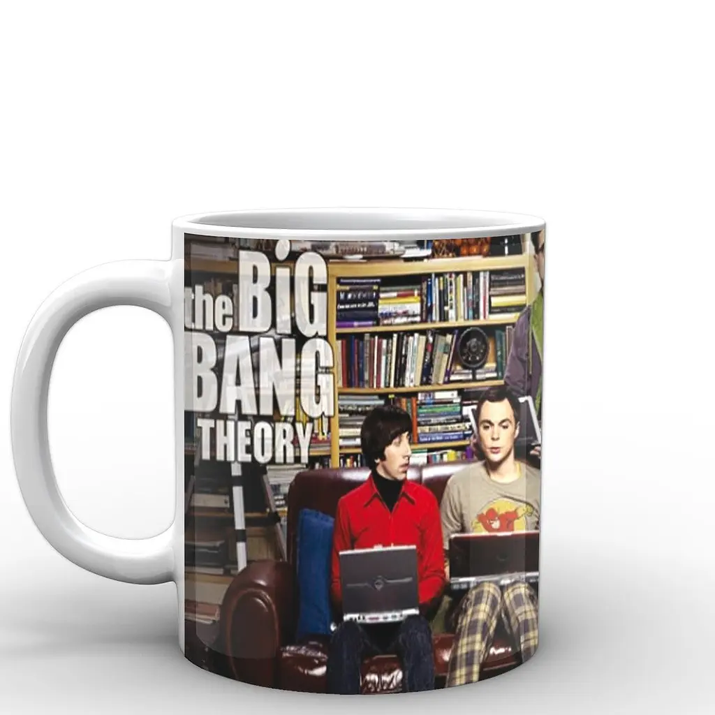 Кружка GeekLand Теория большого взрыва The Big Bang Theory компьютерные гении BB.002.10 330 мл белая - фото 2