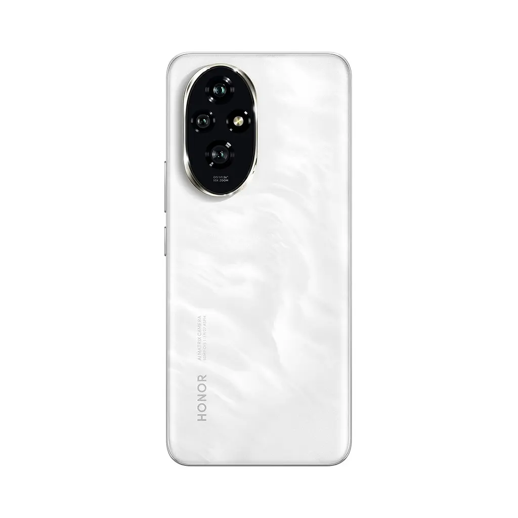 Смартфон Honor 200 12/512GB Moonlight White - фото 2