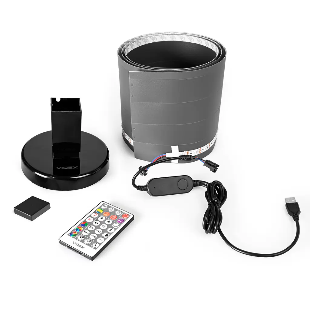 LED лампа Videx TF20 підлогова RGB 10 W чорна (VL-TF20B-RGB) - фото 6