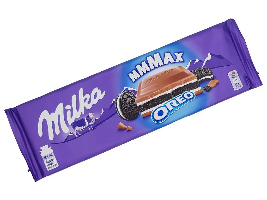 Шоколад Milka Mmmax Oreo молочний з начинкою 300 г