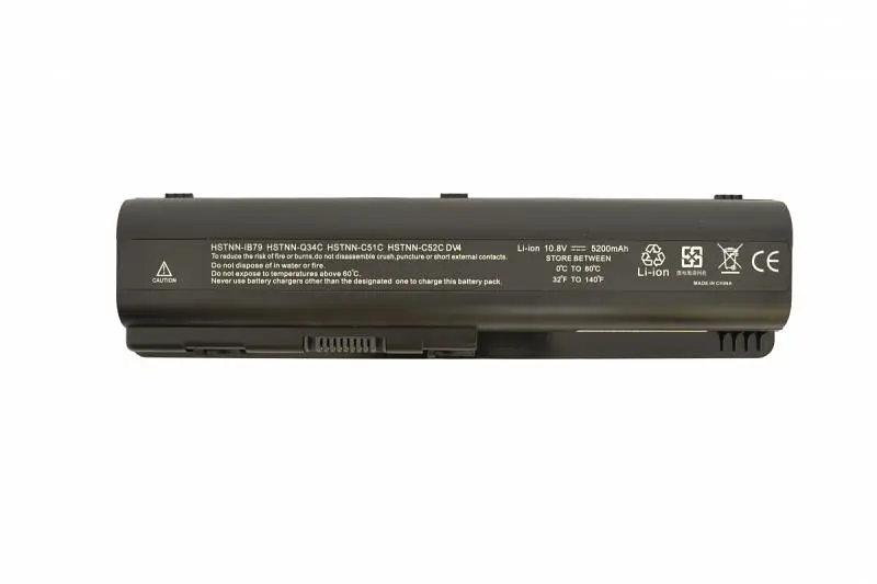 Акумулятор для ноутбука HP Compaq HSTNN-IB79 Pavilion DV6 10.8V Black 5200 mAh - фото 5