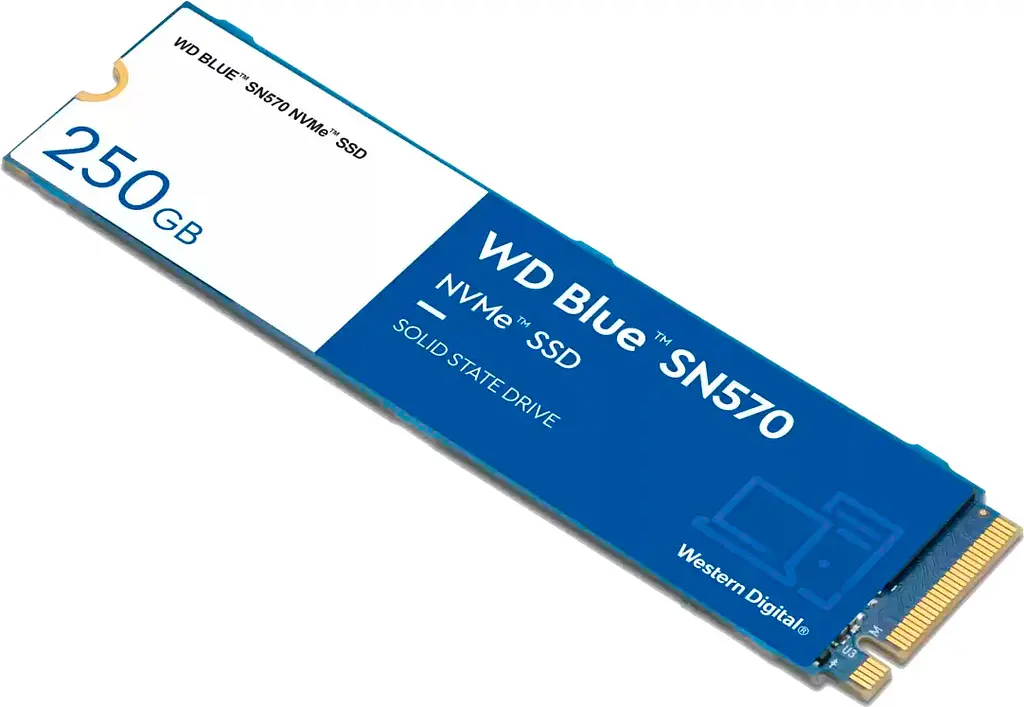 SSD накопичувач WD Blue SN570 250 GB [WDS250G3B0C] [81932] - фото 3