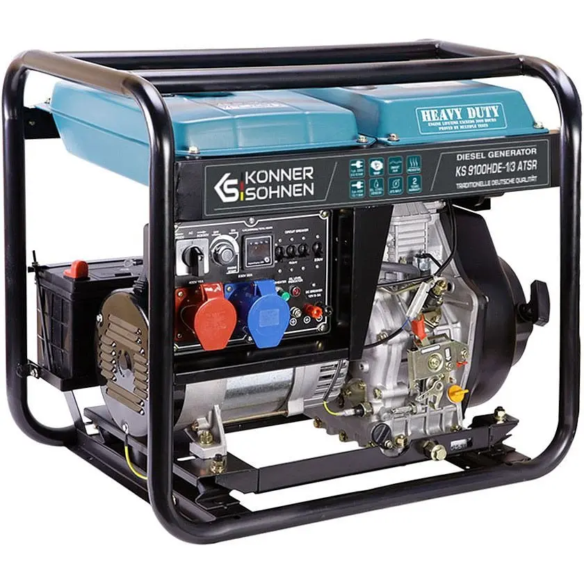 Генератор дизельний Konner&Sohnen KS 9100HDE-1/3 ATSR (EURO V) [117112] - фото 3