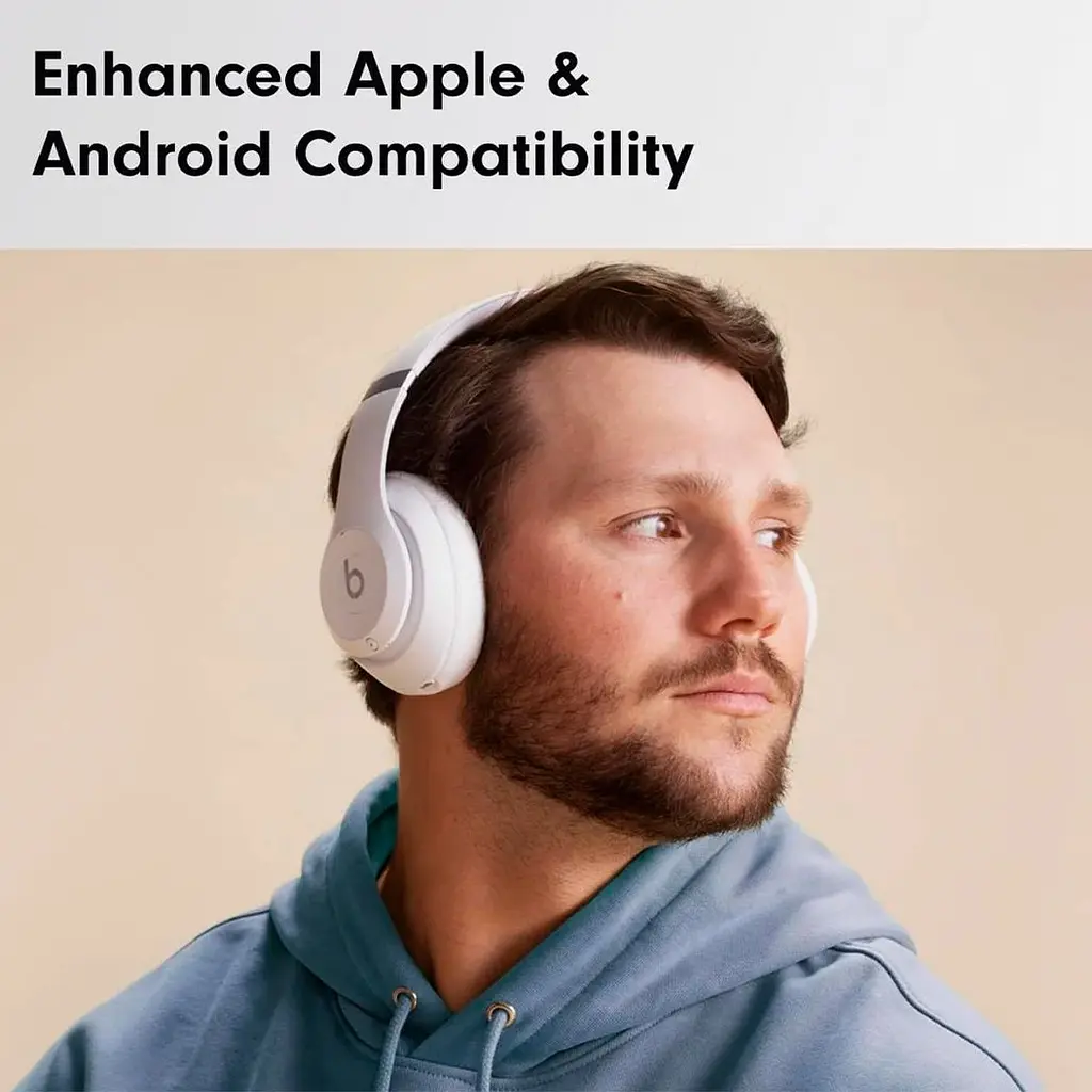 Наушники беспроводные Beats Studio Pro Matte White (MC2P4) стереогарнитура матовая белая - фото 7