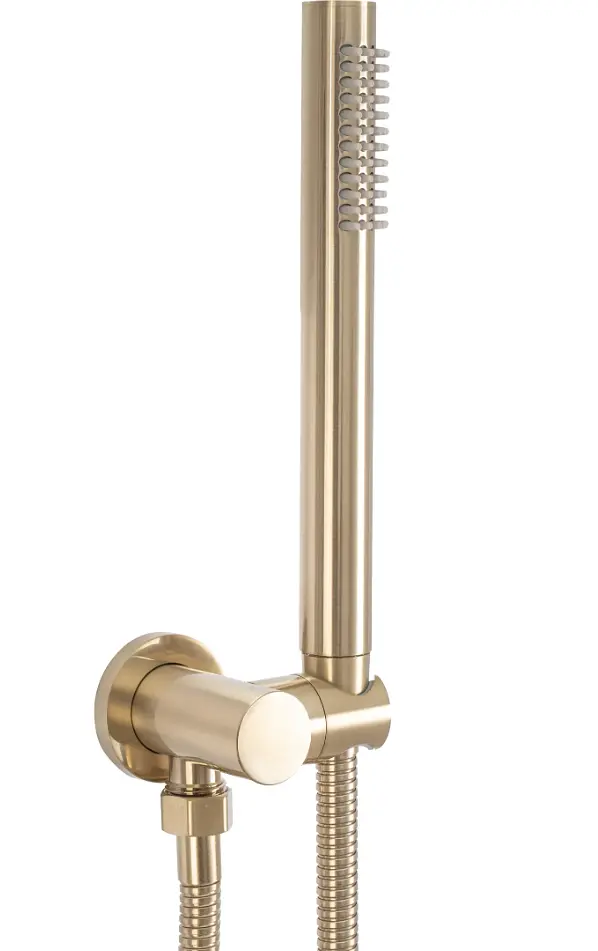Душова система прихованого монтажу Rea Lungo + Box brushed gold REA-P4160, Золотий - фото 3