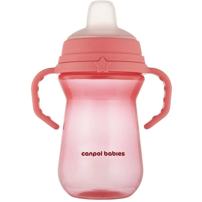 Кружка тренувальна Canpol babies First Cup Bonjour Paris 250 мл рожевий - фото 4