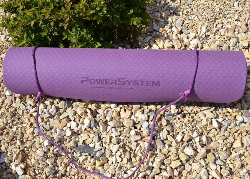 Килимок для йоги та фітнесу Power System PS-4060 TPE Yoga Mat Premium Purple (183х61х0.6) (4060PI-0) - фото 8
