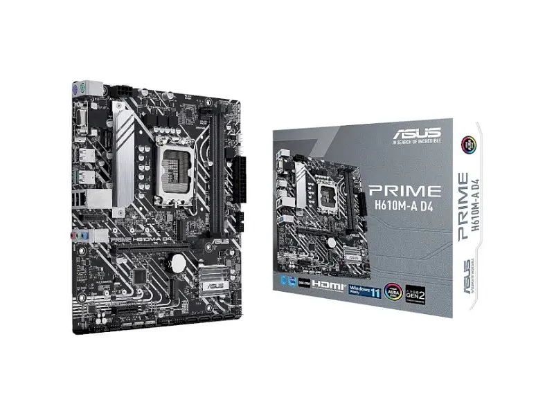 Материнська плата Asus Prime H610M-A D4