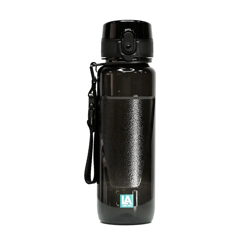 Бутылка для воды Line Art Lens черная 600 мл (60014418LA-01) - фото 2