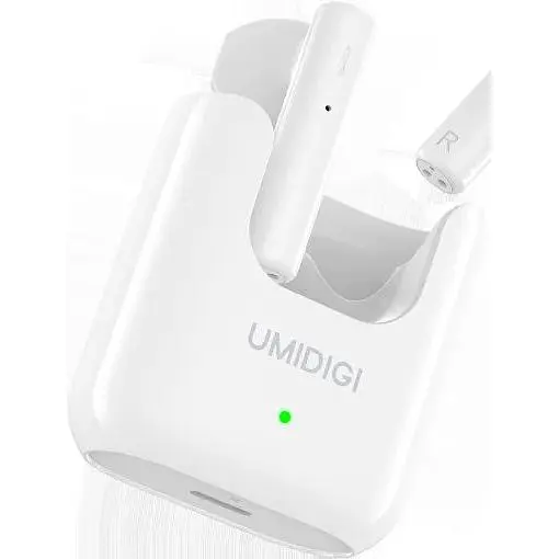 Наушники беспроводные Umidigi AirBuds U Ceramic White (белые) - фото 2