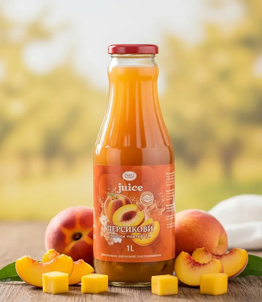 Сік "Персиковий" 1л. 6 шт. в упаковці - фото 3