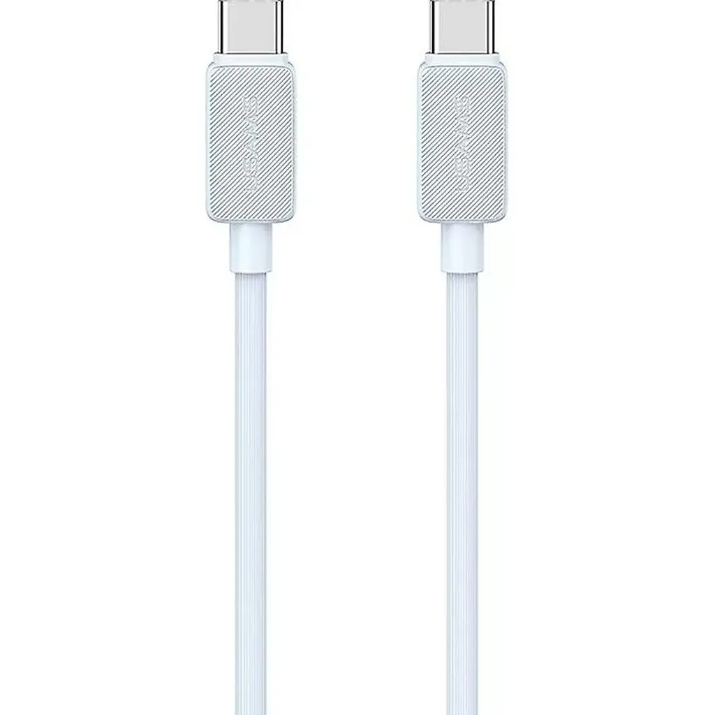 Кабель Usams US-SJ691 USB-C to USB-C 60W 1m Blue (SJ691USB03) [153574] - фото 7