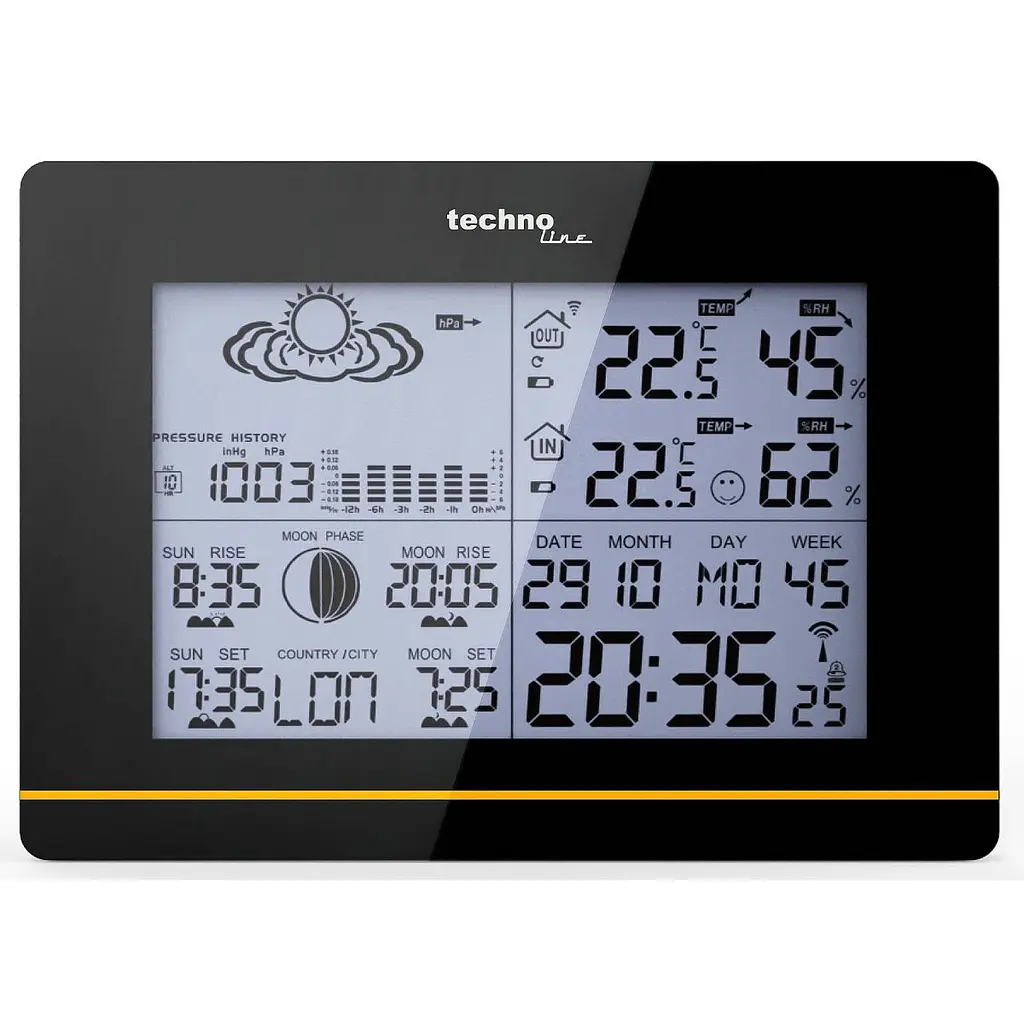 Метеостанція Technoline WS6750 Black (WS6750) - фото 10