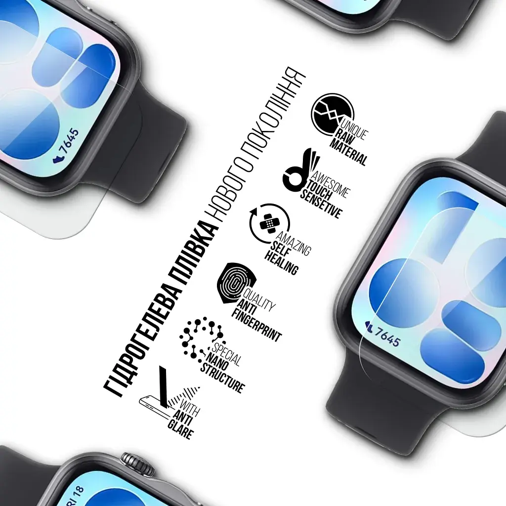 Плівка захисна Armorstandart Matte hydrogel Huawei Watch Fit 5 6 pcs (ARM93587) - фото 2
