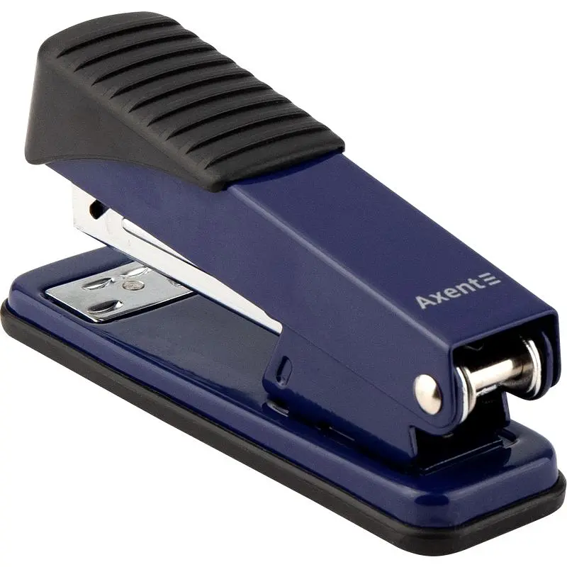 Степлер канцелярский Axent Exakt-2 №24/6, 25 листов синий (4925-02-A) - фото 2