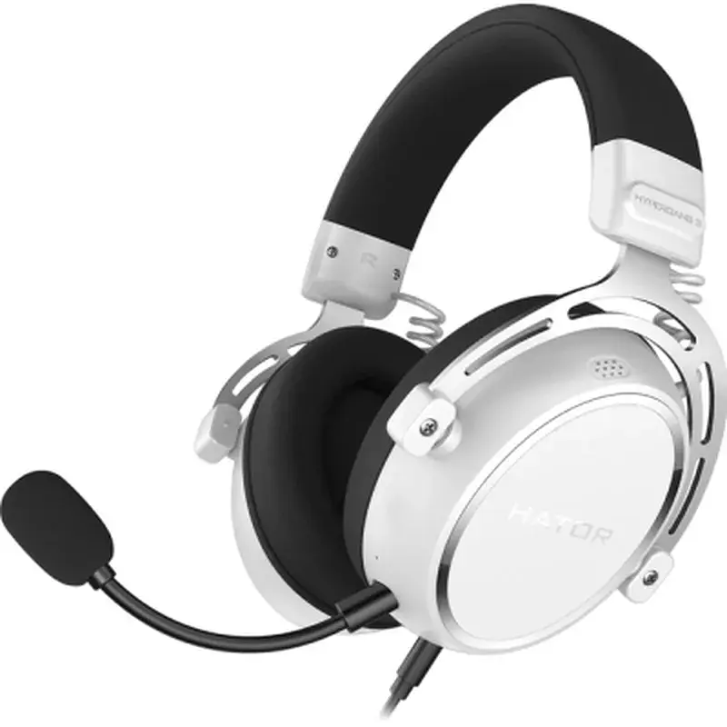 Навушники Hator Hypergang 3 Hi-Res White (ESH06) - фото 2