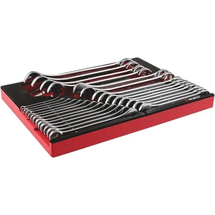 Набір ключів ріжково-накидних Wurth в ложементі 27 шт. Zebra (арт. 0965905920) - фото 2