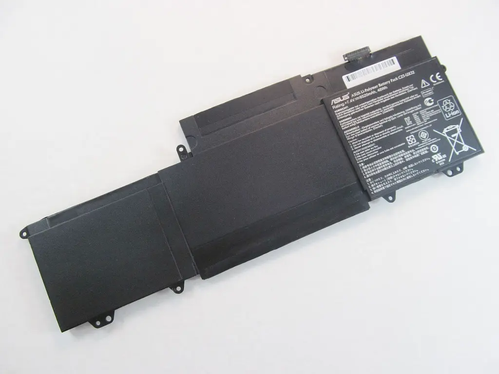 Акумулятор для ноутбука Asus UX32A C23-UX32, 6520 mAh (48Wh), 6cell, 7.4V, Li-Po, чорний - фото 2