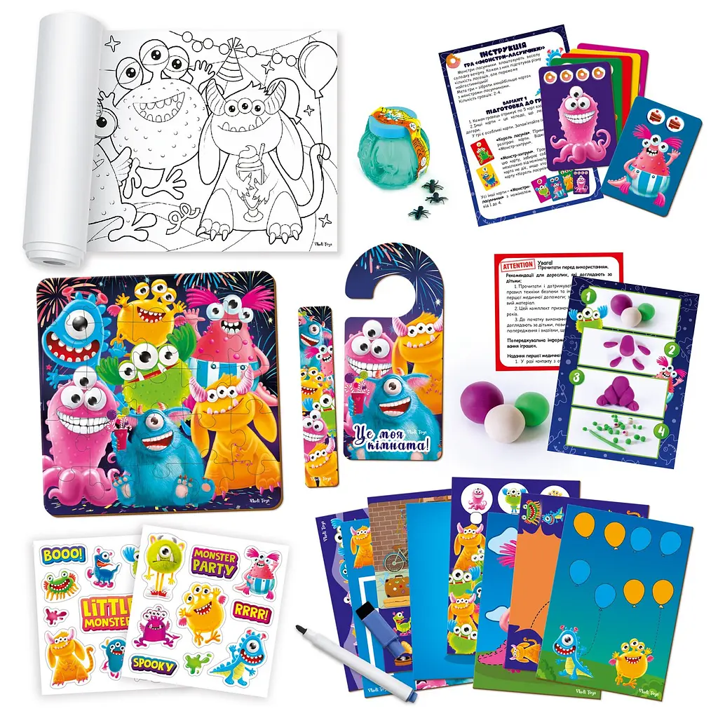 Набір сюрпризів Surprise pack. Monster party VT8080-03 (4820234762996) shop (4820234762996) - фото 2