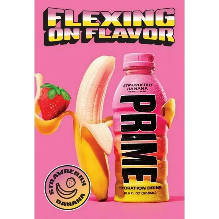 Напій Prime Hydration Strawberry Banana 500 мл - фото 6