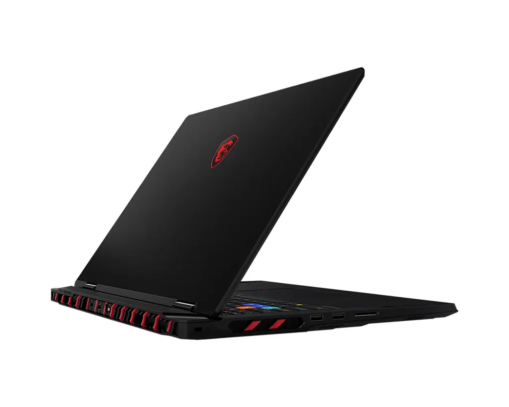 Ноутбук MSI Raider A18 HX A9WJG-208UA 18" UHD+ mini LED 120Hz Ryzen 9 9955HX3D_16C_32T 32GB F1TB NVD5090-24 W11 чорний - фото 3