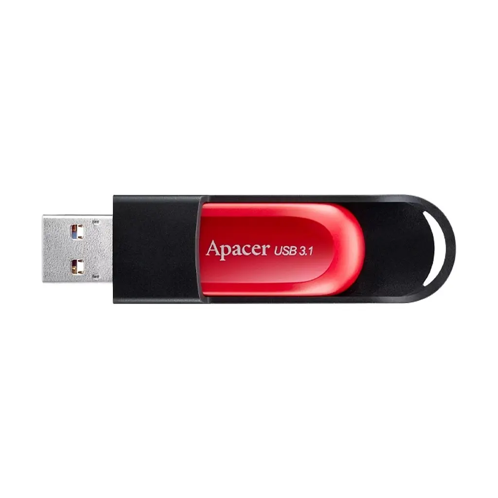 Флеш накопитель - слайдер Apacer AH25A 32 GB USB 3.1 AP32GAH25AB-1 - фото 4