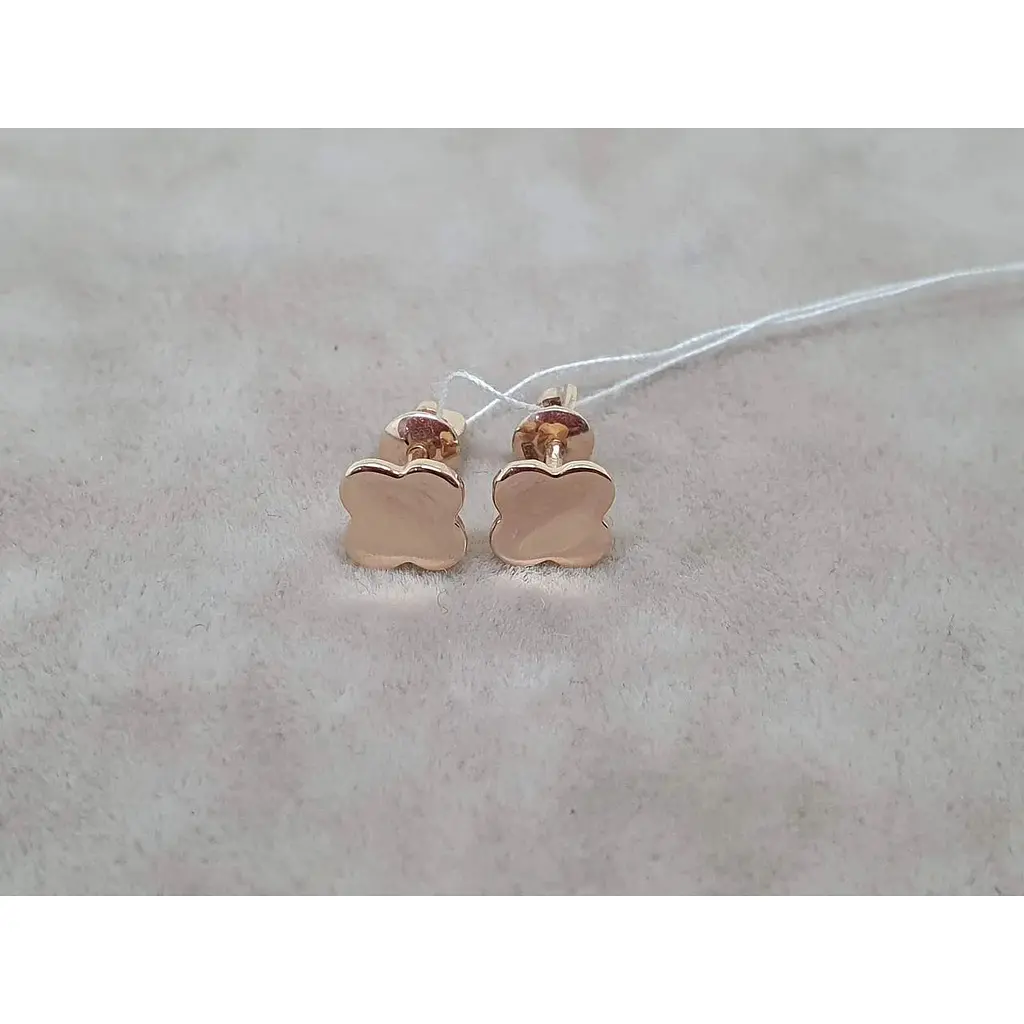 Золотые серьги-пуссеты Вселенная. 20708500 - фото 2