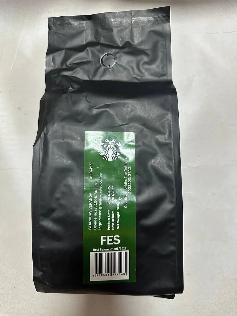 Кава в зернах Starbuks Veranda Blonde Roast 100% Arabica 900 г