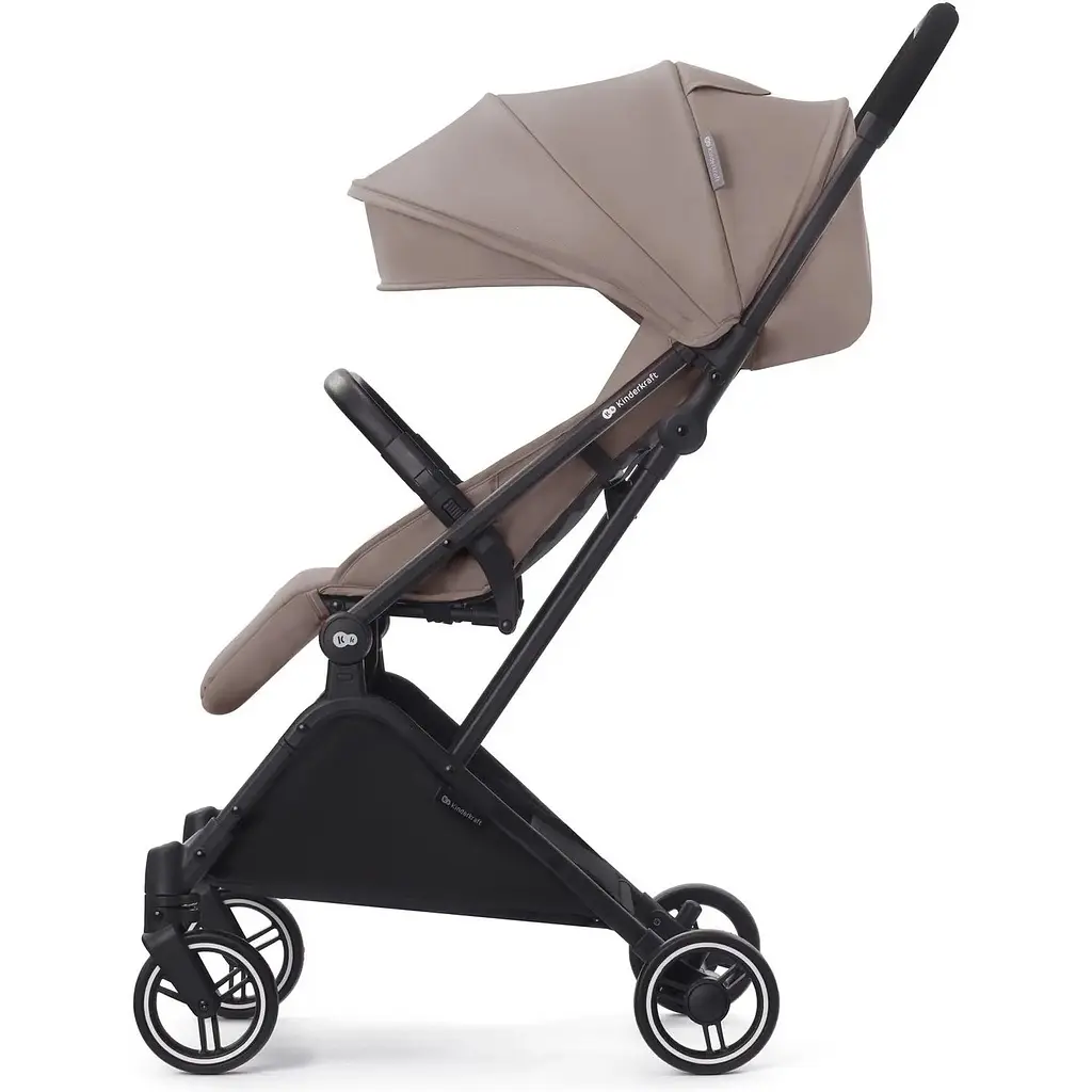 Прогулянкова коляска Kinderkraft Indy 2 Calm Beige бежева (00-00305094) - фото 3