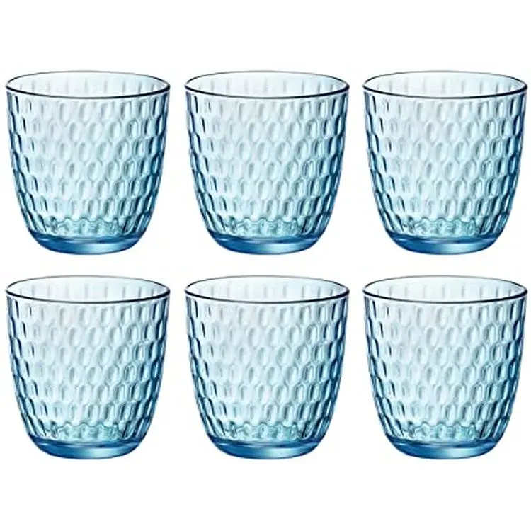 Набір склянок Bormioli Rocco Slot aqua Lively blue 290 мл 6 шт. (580506VSU) - фото 2