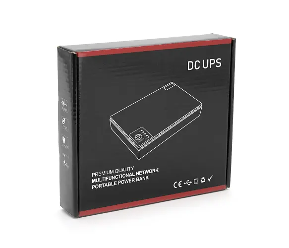 Источник бесперебойного питания (ИБП) UPS-18W DC1018P YT44905 для роутеров/коммутаторов/PON/POE-430, 5//9/12V, 1A, 10400MAh(4*2600MAh), Black, Box - фото 3