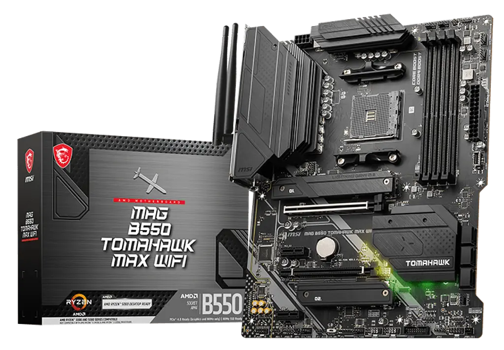 Материнська плата MSI B550 MAG Tomahawk Max Wi-Fi Socket AM4 (MAG B550 TOMAHAWK MAX WIFI) - фото 2