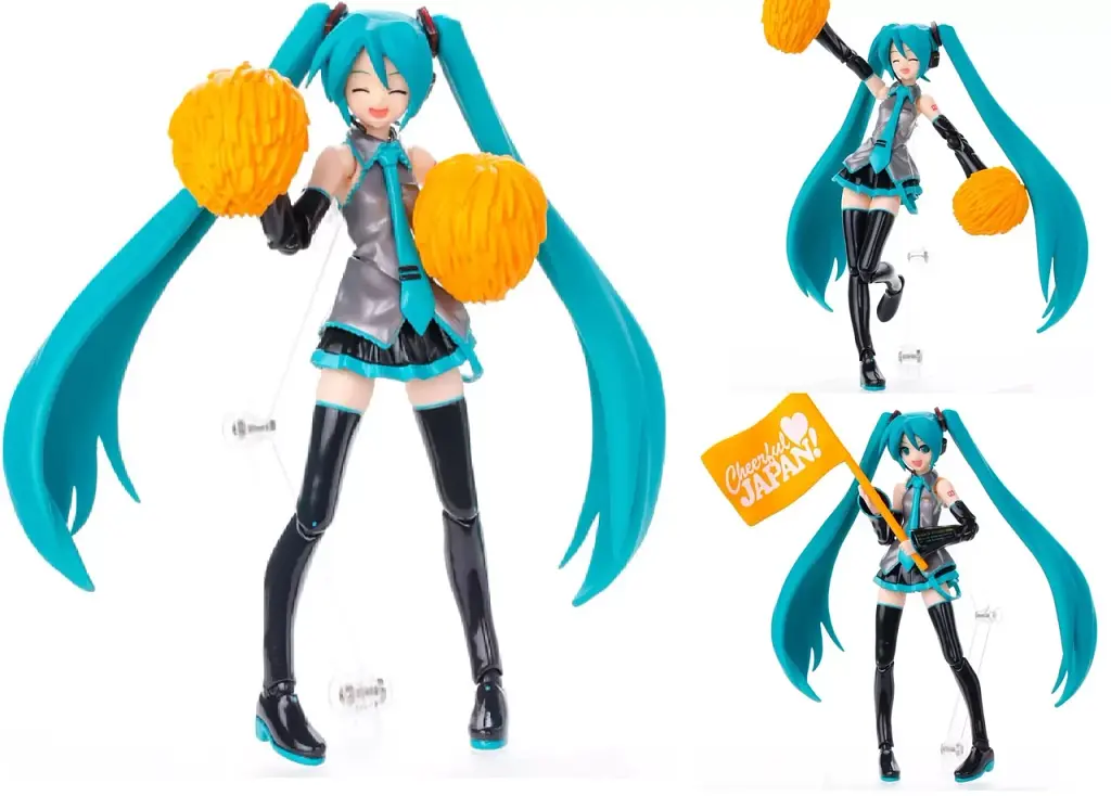 Фігурка Figma Міку Хацуне Hatsune Miku Vocaloid Вокалоїд 14 см WST HM 1150 - фото 3
