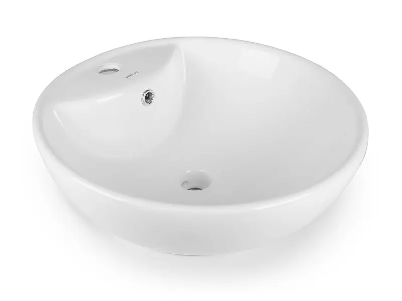 Умивальник Newarc Countertop 48x48 білий 5010BT, Білий - фото 4