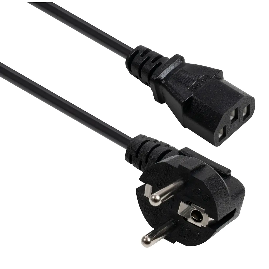 Кабель живлення C13 3.0m 1mm2 copper Vinga (VYPCC1331CU)