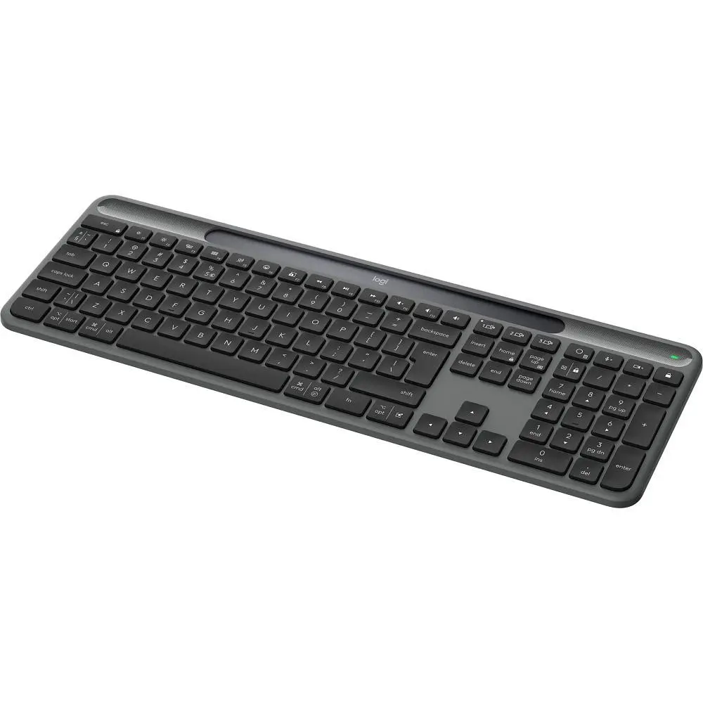 Клавіатура бездротова Logitech Slim Solar+ for Business Graphite (920-013779) - фото 2