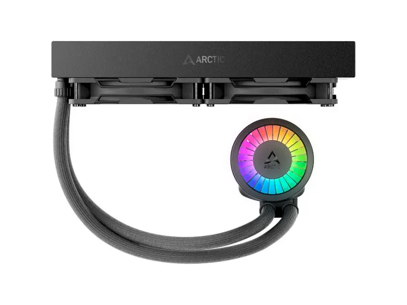Водяне охолодження ARCTIC Liquid Freezer III Pro 280 A-RGB Black (ACFRE00183A) - фото 3