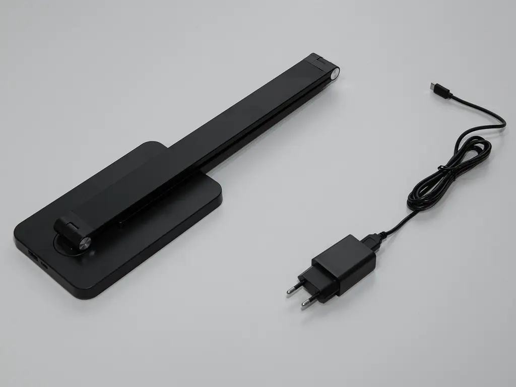 Світлодіодна сенсорна настільна лампа для дитячої кімнати, 5 Вт, чорна - фото 4