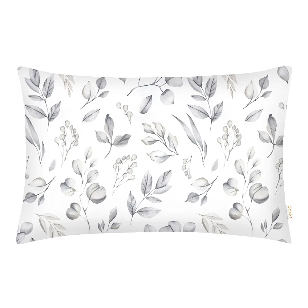 Комплект постільної білизни Cosas полуторний без простирадла STEPPE FLOWERS 160 x 220 см (FoliageBeigeGrey_160_2) - фото 5