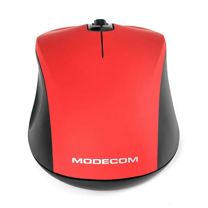 Мишка Modecom MC-M10S, 3кн., 1000dpi, Silent, червона - фото 4
