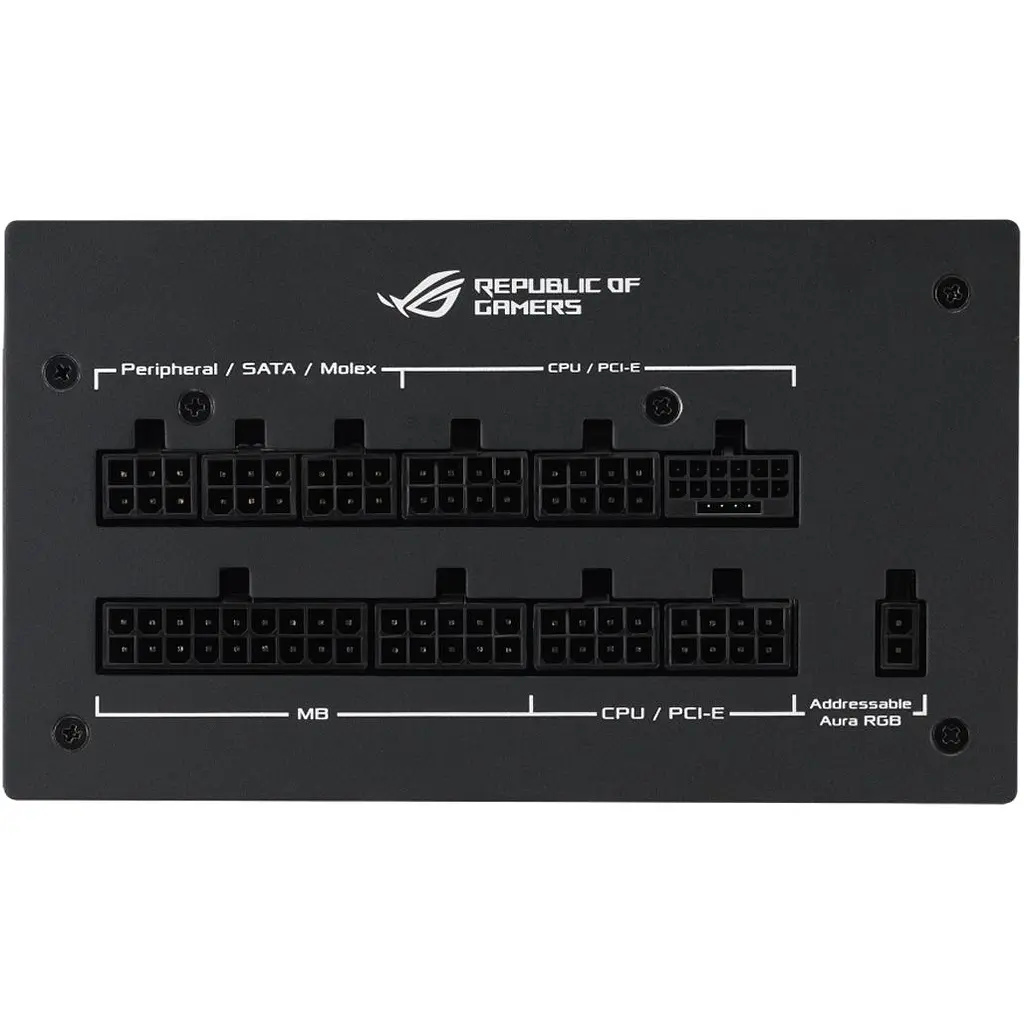 Блок питания Asus ROG STRIX 1200W Gold Aura Edition [90YE00P0-B0NA00] [141254] - фото 6