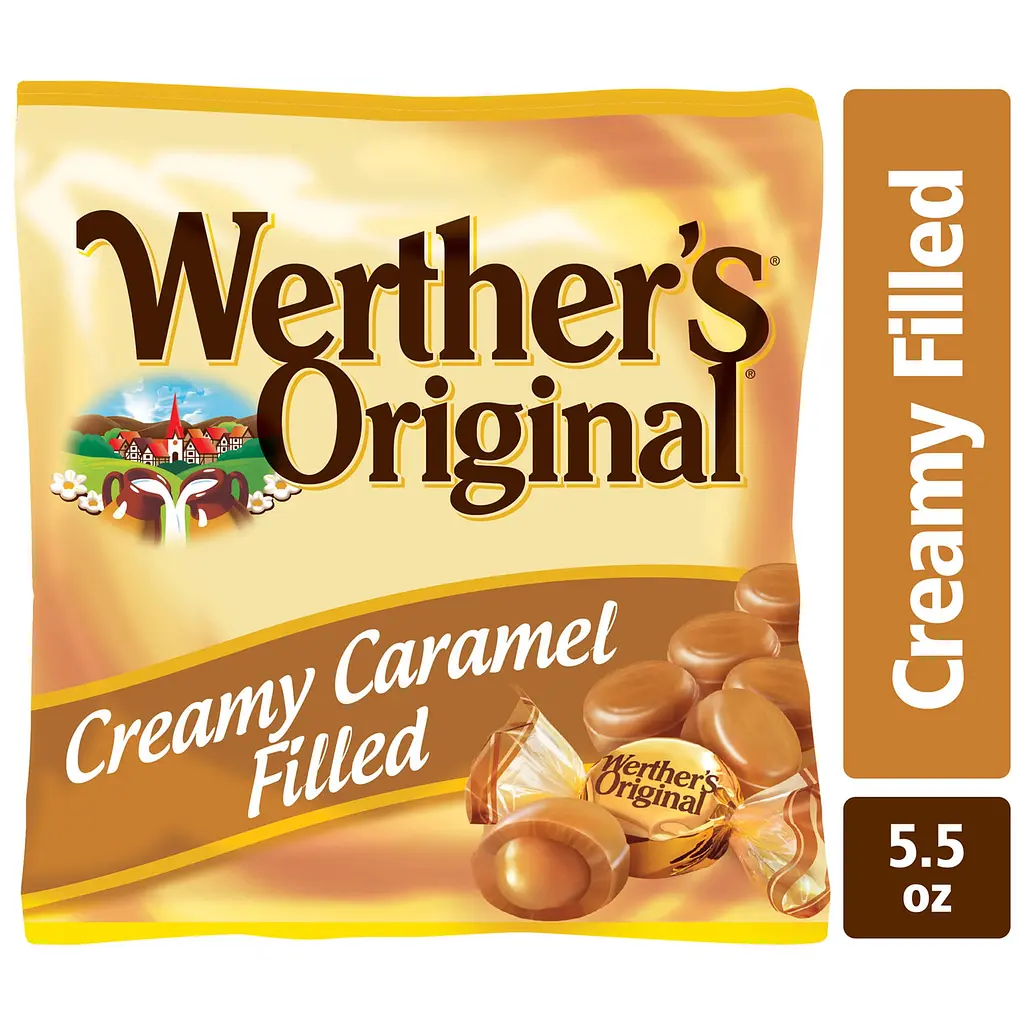 Цукерки Werther's Original Creamy Caramel Filled Candy 155g