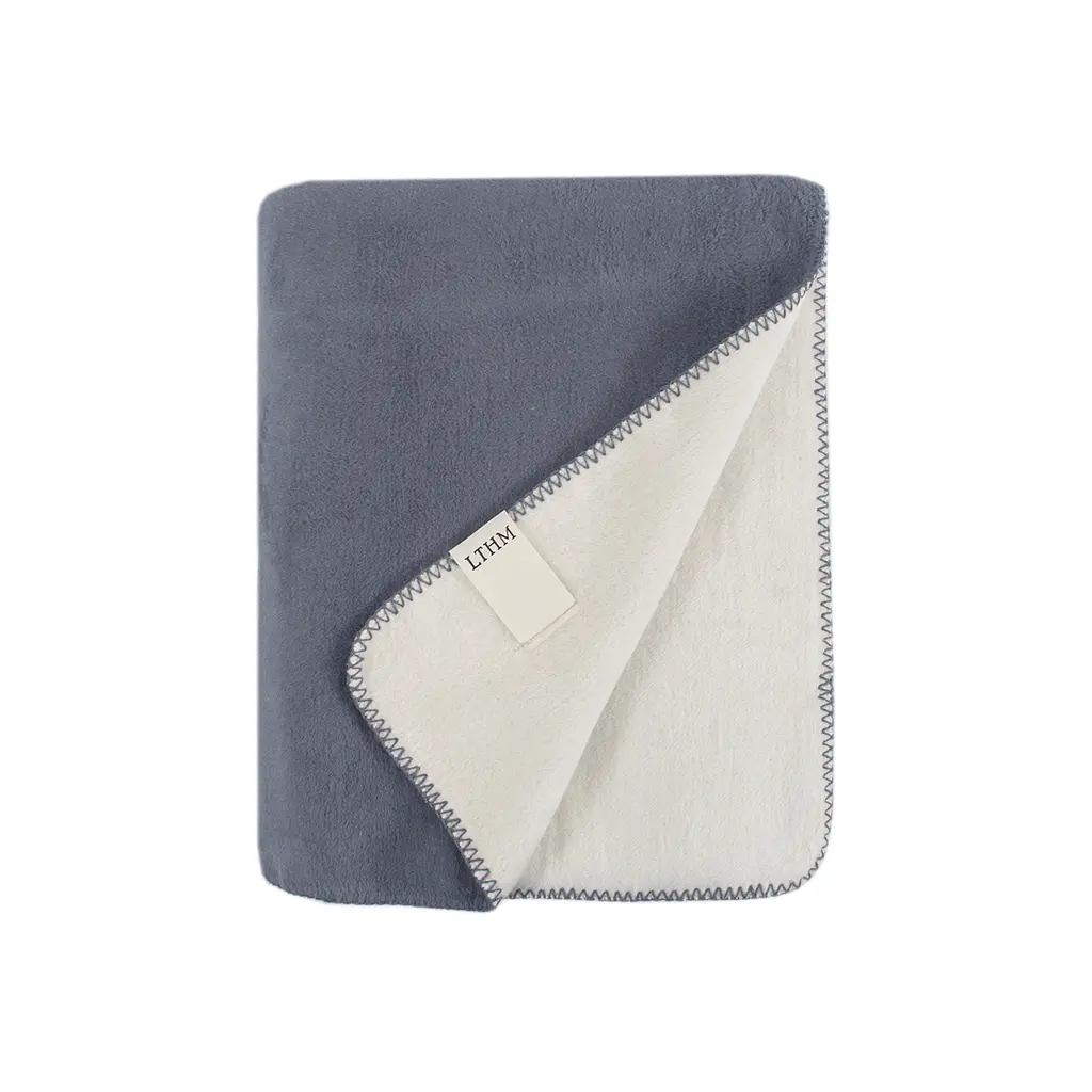 Плед Lotus Home - Infinity серый 200x220 - фото 3